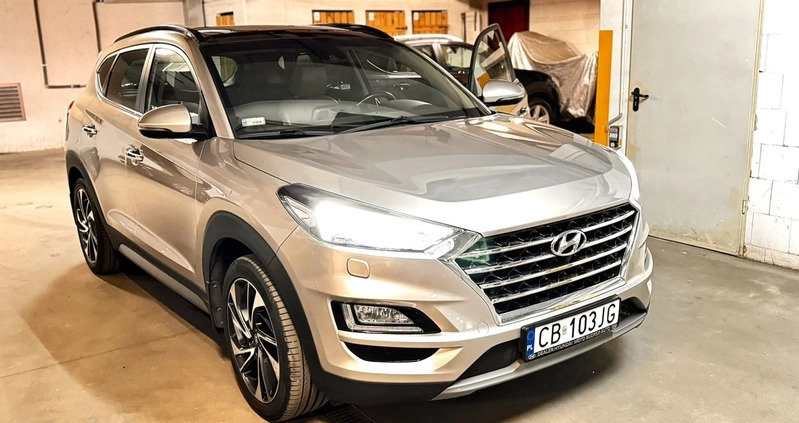 Hyundai Tucson cena 93900 przebieg: 95680, rok produkcji 2018 z Bydgoszcz małe 277